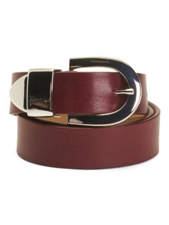BLACK SUEDE STUDIO Leather Tetra Belt